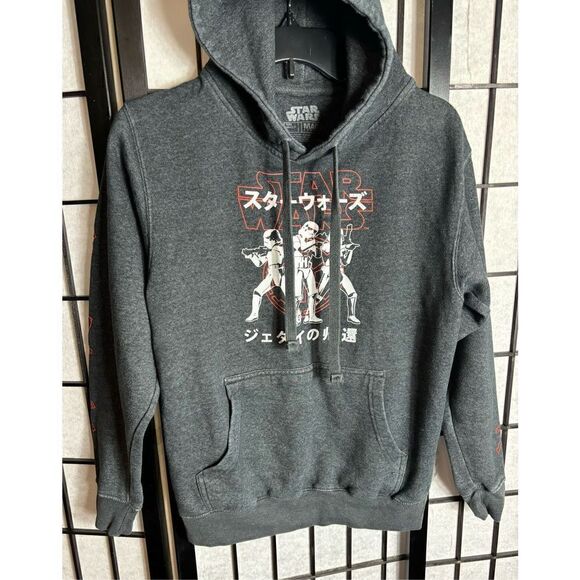 Mad Engine Star Wars Gray Hooded Sweatshirt - Picture 2 of 5